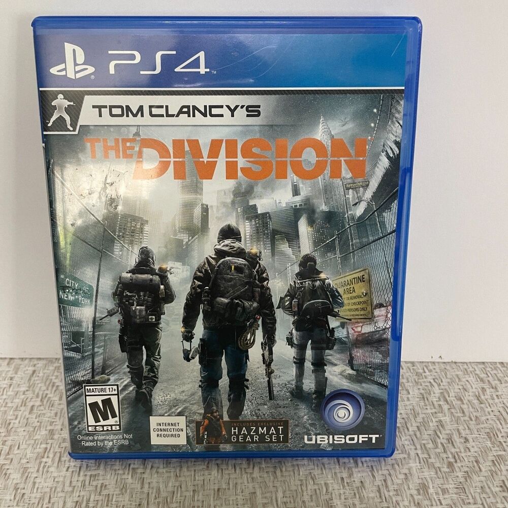 Tom Clancy's The Division Video Game for Sony Playstation 4